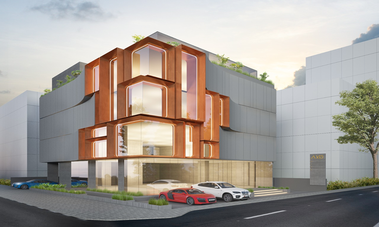 Copper Pod Commercial Complex - Commercial project in Bangalore. 23,000 Sft · Main Contractor – Civil Works